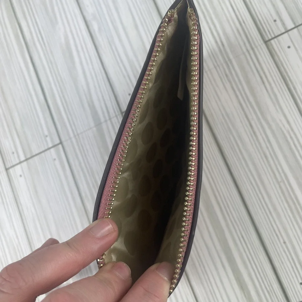 Kate Spade Clutch/Wristlet Light Pink W/tan‎ Lining NEW